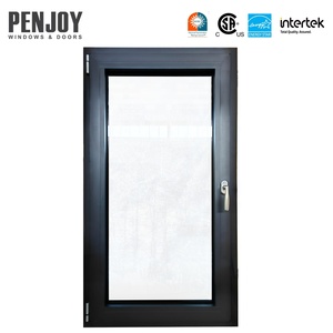 Ventana Abatible y Giratoria de Aluminio con Rotura de Puente Térmico para Casas Pasivas de Alta Eficiencia Energética Penjoy, con Certificación C-SA Energy Star y NFRC - Product Image 2