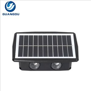 Prix d'usine, éclairage moderne sur cour, villa, éclairage extérieur IP65, applique murale solaire à led ABS étanche - Product Image 1