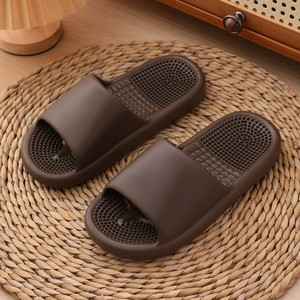 Pantoufles de massage vertes pour hommes, antidérapantes, confortables, pour salle de bain, douche, usage domestique, hauteur de talon 3 cm - Product Image 2