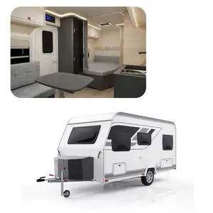 بيع مصنع nanhu بيوت متنقلة متنوعة Campervans Caravan Bettery مع مرحاض من