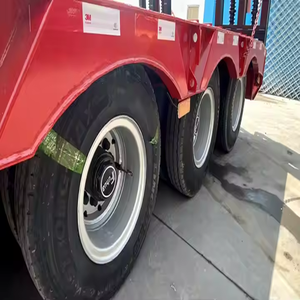 Remolque de Plataforma Baja de 50 Toneladas y 60 Toneladas para Transporte de Maquinaria Pesada, Semirremolque con Escalera Mecánica - Product Image 3