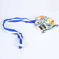 Chine usine en gros 100g école sport Football compétition médaille jeux prix or trophée médaille de football pour cadeau souvenir