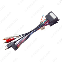 Adaptateur de faisceau de câbles d'alimentation 16 broches avec USB AUX pour Hyundai Verna/Accent KIA Forte/Cerato/Sorento/Sportage/Soul