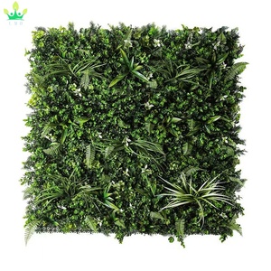 Искусственная панель из боксуса 40''x40'' с защитой от УФ-излучения, 3D-эффект, имитация плюща, для создания ограждения, фоновой стены, экрана для сада и дома - Product Image 2