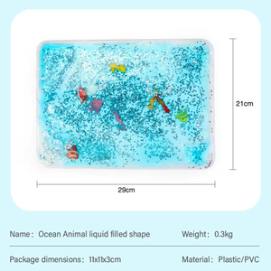 Perline di Gel d'acqua Ocean World autistico bambini in età prescolare integrazione sensoriale attrezzature per <span class=keywords><strong>l</strong></span>'allenamento agitarsi stimolatori giocattoli prodotti - Product Image 2