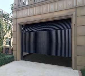 Porte de <span class=keywords><strong>garage</strong></span> sectionnelle moderne à battants verticaux, à ouverture automatique, avec isolation thermique pour utilisation en entrepôt - Product Image 1