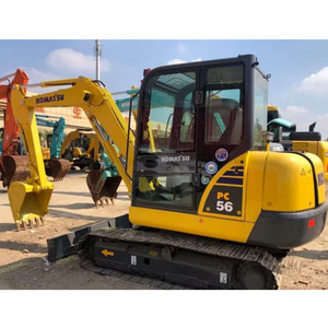 Excavadora Komatsu Pc56-7 de Segunda Mano, Usada, con Pocas Horas, en Shanghái, en Venta, de Alta Calidad - Product Image 1