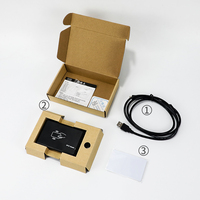 Fonkan — lecteur/graveur de bureau Ultra-mince, Interface USB UHF RFID, pour étiquette intelligente ECP, écriture de données