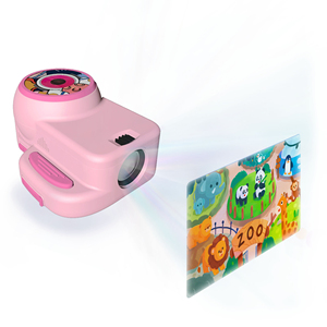 Videoproiettore per Bambini Pardo P6 con Fotocamera HD 1080P, Batteria 2500mAh, LCD 2.0\", Macchina per Raccontare Storie e Fotografare - Product Image 4