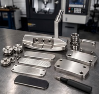 Pièces métalliques de précision CNC à prototype rapide 3/4/5 axes, pièces usinées et tournées en alliage d'aluminium personnalisées, services d'usinage CNC
