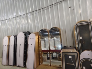 3 colores regulable grande al por mayor de pie dormitorio peluquería bombilla <span class=keywords><strong>cuerpo</strong></span> Led vestidor <span class=keywords><strong>con</strong></span> luz <span class=keywords><strong>espejo</strong></span> de piso de longitud completa - Product Image 4
