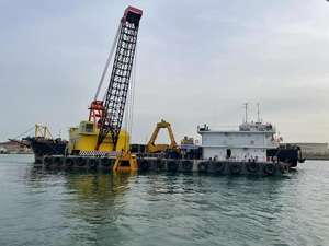 יעילות גבוהה בשימוש 10m ³ מטר מעוקב לתפוס דאגר ספינה נהר נמל מדלל חפירה אבן חול פרויקטים חפירה אבן חול - Product Image 4