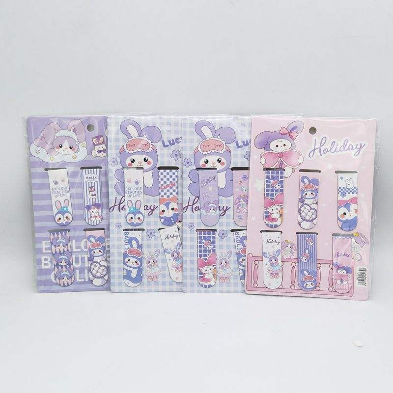 บุ๊คมาร์ค-กระต่ายสีม่วง