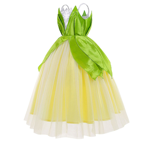 Robe de princesse féerique pour filles, <span class=keywords><strong>tenue</strong></span> de fête d'anniversaire, robe fantaisie pour enfants, Costume d'halloween, <span class=keywords><strong>elfe</strong></span>, avec accessoires - Product Image 3