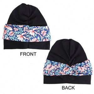 Nuevo Hiyab Informal de Tela Oxford de Algodón con Estampado Floral, Pañuelo para la Cabeza, Turbante, Gorro Transpirable y Ecológico para Mujeres de Oriente Medio - Product Image 5