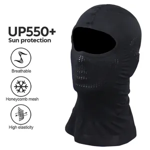 Masker taktis wajah penuh, topi bersepeda sepeda Hiking syal memancing papan salju masker Ski topi tudung sepeda motor untuk pria wanita - Product Image 2