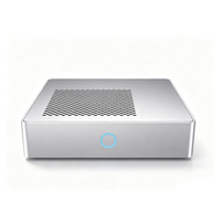 Mini PC de Escritorio con Carcasa Metálica, Chipset H610, Compatible con Procesador I3 I5, HDMI, VGA, Pantalla Dual, WIFI, Bluetooth, Mini Ordenador de Oficina