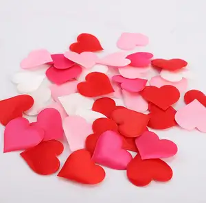 Pétalos de confeti para boda, personalizado de fábrica, varios colores, giratorio, para el Día de San Valentín