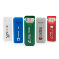 Boîte à pansements en plastique portable avec 10 pansements, cadeau promotionnel médical personnalisé avec logo pour hôpital et pharmacie
