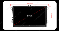 Autoradio multimédia Android avec GPS et CarPlay pour VW Golf 5 Polo Passat B6 B7 CC Skoda Jetta 2008-2016