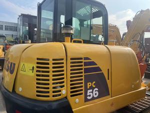 Gebruikt Komatsu PC56-7 minigraafmachine, originele PC56 graafmachine, directe verkoop - Product Image 4