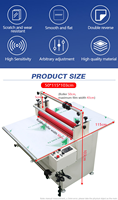 Laminateur à froid A3 MDF automatique pour film de verre acrylique, machine d'application de laminage sur deux côtés