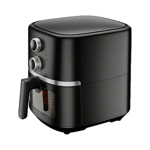 Freidora de Aire de 5.5L, Bandeja Antiadherente Desmontable, Perillas Dobles, Ventana Visible, Protección Contra Sobrecalentamiento, Fácil de Limpiar para Cocinas Modernas - Product Image 3