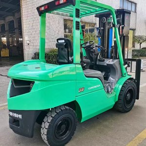 Montacargas diésel Mitsubishi 3T usado a precio económico, 4.8 metros de altura de elevación, montacargas usado de marca japonesa de alta calidad en venta - Product Image 2