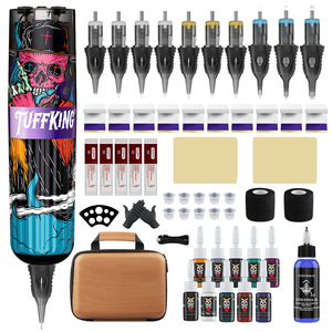 ชุดปากกาสัก Tuffking พร้อมหมึกและอุปกรณ์สำหรับการสักแบบ DIY - Product Image 1