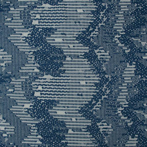 Usine de tissus en Chine S096 #   Mélange de coton et de lin, art abstrait moderne, doux et respirant, géométrique bicolore, coupe ajustée - Product Image 1