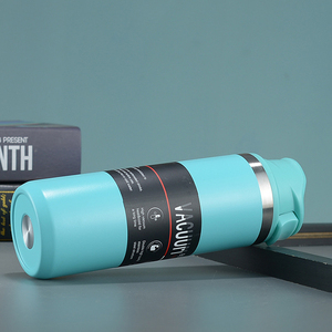 Tasse de voyage à café classique Termos en acier inoxydable à double paroi <span class=keywords><strong>avec</strong></span> <span class=keywords><strong>action</strong></span> de déclenchement de 16oz <span class=keywords><strong>avec</strong></span> <span class=keywords><strong>couvercle</strong></span> à une touche - Product Image 2