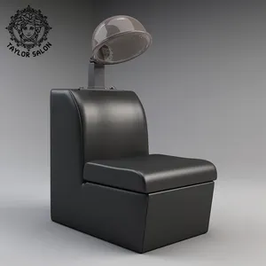 नाई की दुकान उपकरण सैलून फर्नीचर आरामदायक शैम्पू कुर्सी के साथ स्टाइल टोपी सोफे हेयर ड्रायर