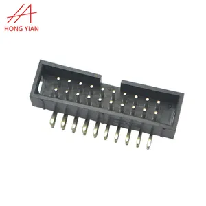 Pitch2.0mm 2,54mm 2 * 10pin 20pin 16pin hembra idc caja pin header SMD SMT conectores