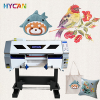 Impresora de Inyección de Tinta HYCAN, Superventas, Totalmente Automática, con Cabezal Epson, Acero Inoxidable, Rollo de 30 cm, A3, Impresora 3D de Imitación DTF