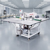 Máquina de Coser Industrial Inteligente CNC JTK9F-90AJ, Nueva, de Alta Resistencia, con Corte Láser Automático por Plantilla, Motorizada y Programable