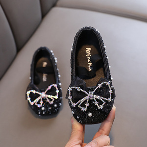 Zapatos <span class=keywords><strong>de</strong></span> <span class=keywords><strong>Ballet</strong></span> <span class=keywords><strong>de</strong></span> Princesa con Lazo <span class=keywords><strong>de</strong></span> Encaje para <span class=keywords><strong>Niñas</strong></span>, Zapatos <span class=keywords><strong>de</strong></span> Boda con Suela Suave y Lentejuelas <span class=keywords><strong>de</strong></span> Colores, Novedad <span class=keywords><strong>de</strong></span> Verano - Product Image 3