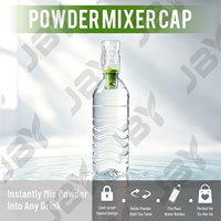 Fournisseur de bouchons de bouteilles de 10g pour poudre de matcha OEM, accessoire de boisson instantanée au thé vert en poudre à secouer, marque privée