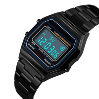 Nouvelle montre numérique LED pour hommes, multifonction, alarme, horloge électronique, étanche, simple, chronomètre, montres LED pour hommes et femmes