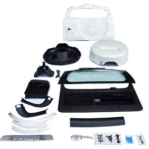 Kit de protection de <span class=keywords><strong>pneu</strong></span> pour hayon, plaque d'immatriculation et porte de secours arrière pour Toyota Land Cruiser Prado 2010-2021 FJ150 - Product Image 2