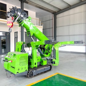 Faltbare Mini-Spinnenkran-Luft arbeit 5 Tonnen Hebezeuge 3 Tonnen hydraulischer LKW-Kran Multifunktion ale Konstruktion Verwendung - Product Image 4
