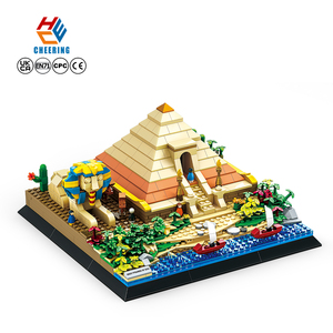 Wange 5257 Set di Costruzioni MOC Piramidi di <span class=keywords><strong>Giza</strong></span>, Modello Educativo in Mattoncini di Plastica per Bambini, Giocattolo Personalizzabile da Collezione, Vendita all'Ingrosso - Product Image 1