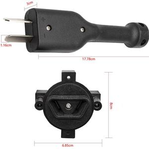 Accessoires pour voiturettes de golf électriques ClubCar YAMAHA, prise en forme de huit 36V, prise de charge durable en cuivre E-Way - Product Image 2