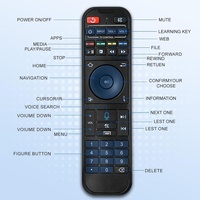 جهاز تحكم عن بعد صوتي RC100 RC200 للاستخدام مع صندوق التلفزيون الذكي SuperBOX S5 PRO