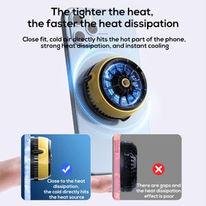 MEMO CX04 Cooler <b>Phone</b> Nut for Live Broadcasting Magnetic Cooling Fan for <b>Mobile</b> <b>Phone</b> - Product Image 6