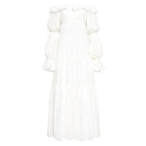 Abiti Lunghi da Donna con Spalle Scoperte all'Ingrosso, Eleganti Vestiti Casual Personalizzati - Product Image 6