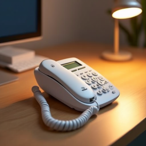 Téléphone fixe blanc NEMO - Product Image 3