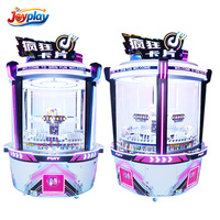 Joyplay Crazy Card Game Machine 4 joueurs, machine de jeu à monnayeur pour cartes, avec fonction de remise de tickets et de cadeaux, pour enfants, usage intérieur