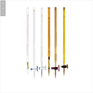 Pasta de vidro do laboratório <span class=keywords><strong>10ml</strong></span> 25ml 50ml 100ml com rolha de ptfe - Product Image 5