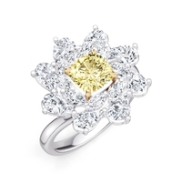 Anillo de Compromiso OAHLAN de Plata de Ley S925 con Circonita Ovalada de 7*9mm y 2ct, Joyería Fina Clásica para Mujer, Regalo de Boda