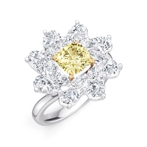 Nouvelle bague ovale rose en argent S925 pour femme, style niche, luxe léger, mode raffinée, bijoux de mariage de haute qualité, vente chaude - Product Image 2